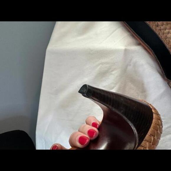 Vintage Petra Firenze Genuine Reptile Women's Pumps Size 10 Made in Italy - Picture 8 of 8